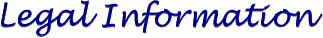 Legal Information